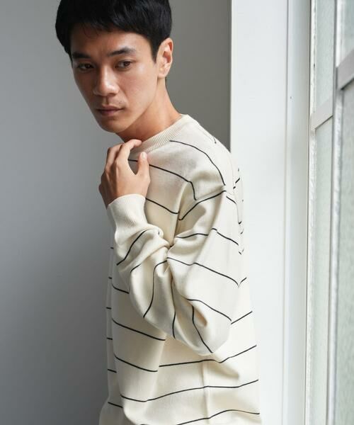 URBAN RESEARCH DOORS / アーバンリサーチ ドアーズ ニット・セーター | 『仁村紗和さん着用』『UR TECH 200日ニット』クルーネック | 詳細21