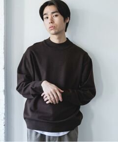 URBAN RESEARCH DOORS / アーバンリサーチ ドアーズ ニット・セーター | 『仁村紗和さん着用』『UR TECH 200日ニット』 モックネック