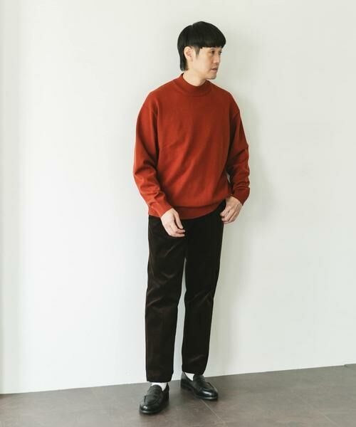 URBAN RESEARCH DOORS / アーバンリサーチ ドアーズ ニット・セーター | 『仁村紗和さん着用』『UR TECH 200日ニット』 モックネック | 詳細17