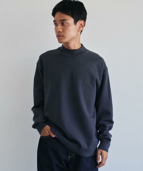 URBAN RESEARCH DOORS / アーバンリサーチ ドアーズ ニット・セーター | 『仁村紗和さん着用』『UR TECH 200日ニット』 モックネック | 詳細22