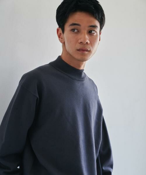 URBAN RESEARCH DOORS / アーバンリサーチ ドアーズ ニット・セーター | 『仁村紗和さん着用』『UR TECH 200日ニット』 モックネック | 詳細25