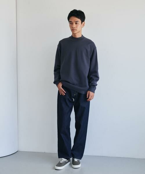 URBAN RESEARCH DOORS / アーバンリサーチ ドアーズ ニット・セーター | 『仁村紗和さん着用』『UR TECH 200日ニット』 モックネック | 詳細26