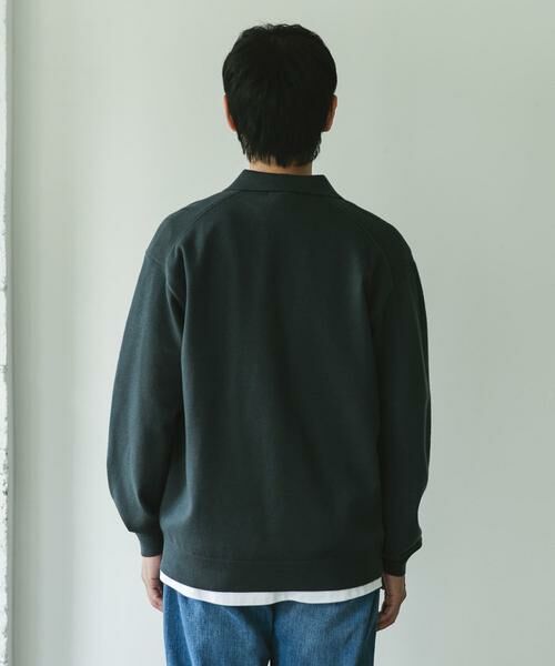 URBAN RESEARCH DOORS / アーバンリサーチ ドアーズ ポロシャツ | 『XLサイズ/WEB限定/仁村紗和さん着用』『UR TECH 200日ニット』 ポロシャツ | 詳細24