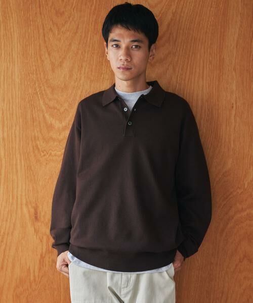 URBAN RESEARCH DOORS / アーバンリサーチ ドアーズ ポロシャツ | 『XLサイズ/WEB限定/仁村紗和さん着用』『UR TECH 200日ニット』 ポロシャツ | 詳細27