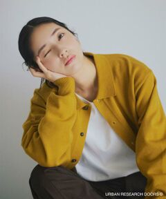 URBAN RESEARCH DOORS / アーバンリサーチ ドアーズ カーディガン・ボレロ | 『XLサイズ/WEB限定/仁村紗和さん着用』『UR TECH 200日ニット』シャツ カーディガン