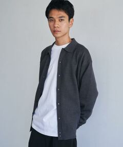 URBAN RESEARCH DOORS / アーバンリサーチ ドアーズ カーディガン・ボレロ | 『XLサイズ/WEB限定/仁村紗和さん着用』『UR TECH 200日ニット』シャツ カーディガン