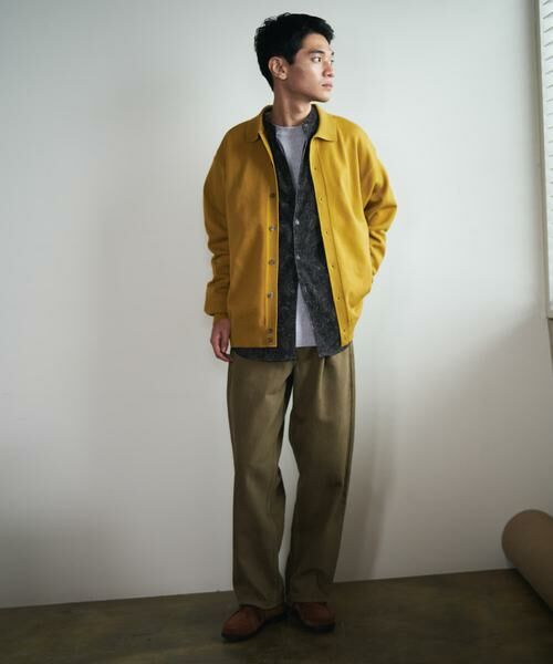 URBAN RESEARCH DOORS / アーバンリサーチ ドアーズ カーディガン・ボレロ | 『XLサイズ/WEB限定/仁村紗和さん着用』『UR TECH 200日ニット』シャツ カーディガン | 詳細8