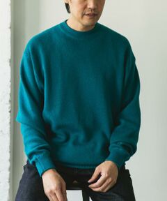 URBAN RESEARCH DOORS / アーバンリサーチ ドアーズ ニット・セーター | 『一部WEB限定カラー』コットンウール クルーネックニット