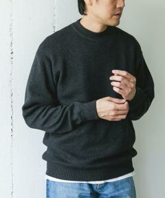 URBAN RESEARCH DOORS / アーバンリサーチ ドアーズ ニット・セーター | 『一部WEB限定カラー』コットンウール クルーネックニット