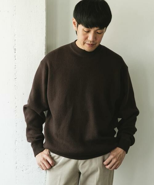 URBAN RESEARCH DOORS / アーバンリサーチ ドアーズ ニット・セーター | 『一部WEB限定カラー』コットンウール クルーネックニット | 詳細2