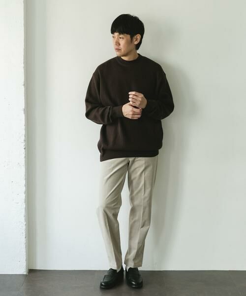 URBAN RESEARCH DOORS / アーバンリサーチ ドアーズ ニット・セーター | 『一部WEB限定カラー』コットンウール クルーネックニット | 詳細7