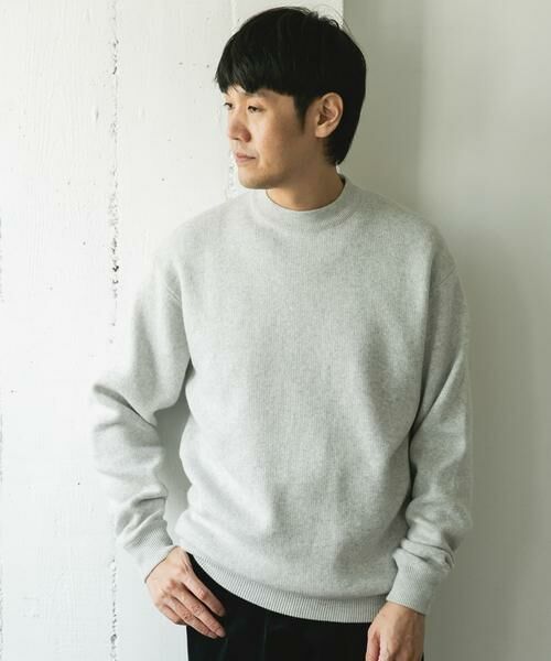 URBAN RESEARCH DOORS / アーバンリサーチ ドアーズ ニット・セーター | 『一部WEB限定カラー』コットンウール クルーネックニット | 詳細23