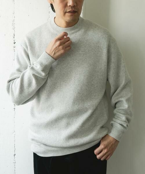 URBAN RESEARCH DOORS / アーバンリサーチ ドアーズ ニット・セーター | 『一部WEB限定カラー』コットンウール クルーネックニット | 詳細26