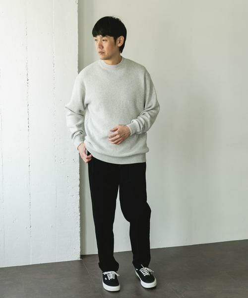 URBAN RESEARCH DOORS / アーバンリサーチ ドアーズ ニット・セーター | 『一部WEB限定カラー』コットンウール クルーネックニット | 詳細27