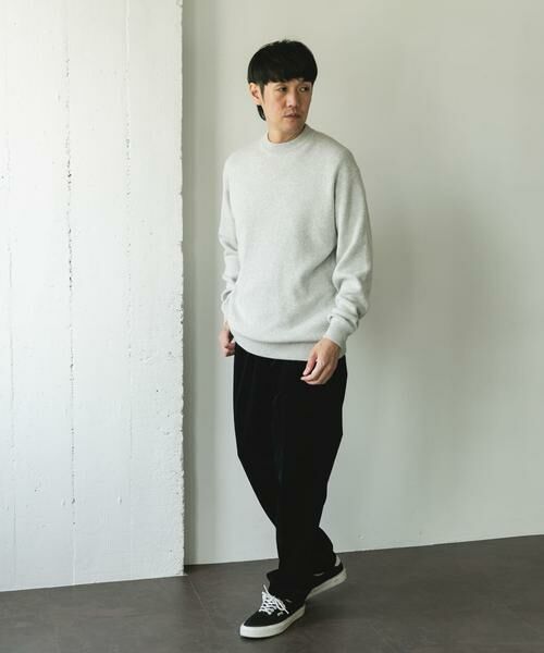 URBAN RESEARCH DOORS / アーバンリサーチ ドアーズ ニット・セーター | 『一部WEB限定カラー』コットンウール クルーネックニット | 詳細28