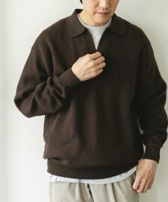 URBAN RESEARCH DOORS / アーバンリサーチ ドアーズ ニット・セーター | 『一部WEB限定カラー』コットンウール スキッパーニット