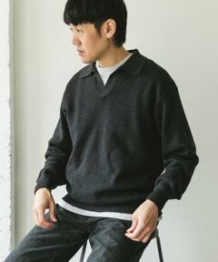 URBAN RESEARCH DOORS / アーバンリサーチ ドアーズ ニット・セーター | 『一部WEB限定カラー』コットンウール スキッパーニット