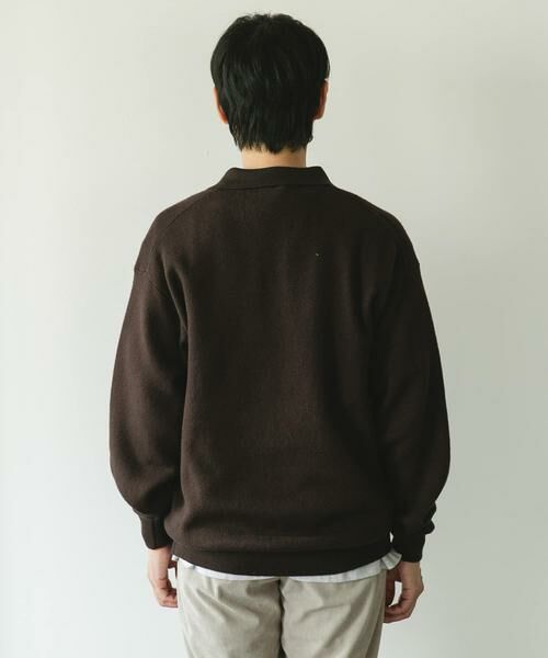 URBAN RESEARCH DOORS / アーバンリサーチ ドアーズ ニット・セーター | 『一部WEB限定カラー』コットンウール スキッパーニット | 詳細10