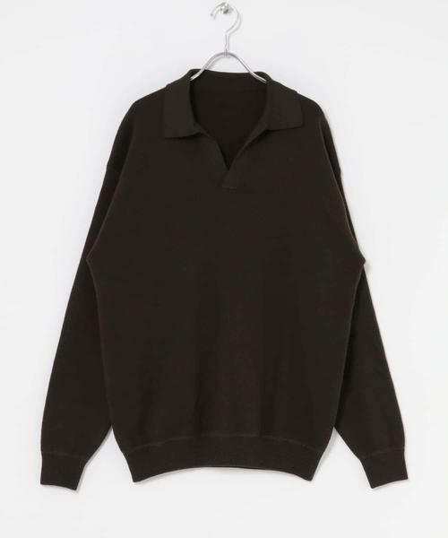 URBAN RESEARCH DOORS / アーバンリサーチ ドアーズ ニット・セーター | 『一部WEB限定カラー』コットンウール スキッパーニット | 詳細11