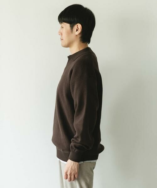 URBAN RESEARCH DOORS / アーバンリサーチ ドアーズ ニット・セーター | 『一部WEB限定カラー』コットンウール スキッパーニット | 詳細9