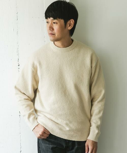 URBAN RESEARCH DOORS / アーバンリサーチ ドアーズ ニット・セーター | AIR FIT クルーネックニット | 詳細1