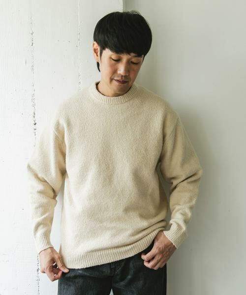 URBAN RESEARCH DOORS / アーバンリサーチ ドアーズ ニット・セーター | AIR FIT クルーネックニット | 詳細2
