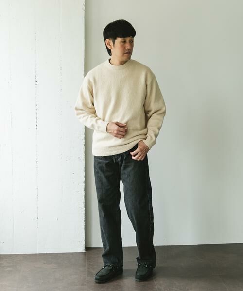 URBAN RESEARCH DOORS / アーバンリサーチ ドアーズ ニット・セーター | AIR FIT クルーネックニット | 詳細5