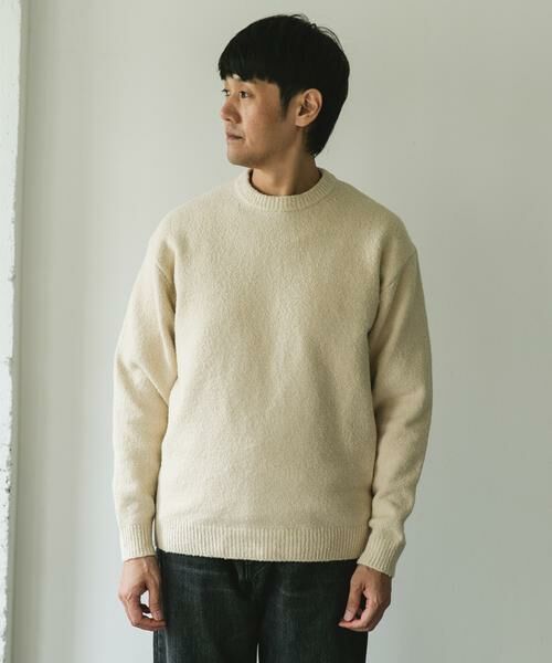 URBAN RESEARCH DOORS / アーバンリサーチ ドアーズ ニット・セーター | AIR FIT クルーネックニット | 詳細7