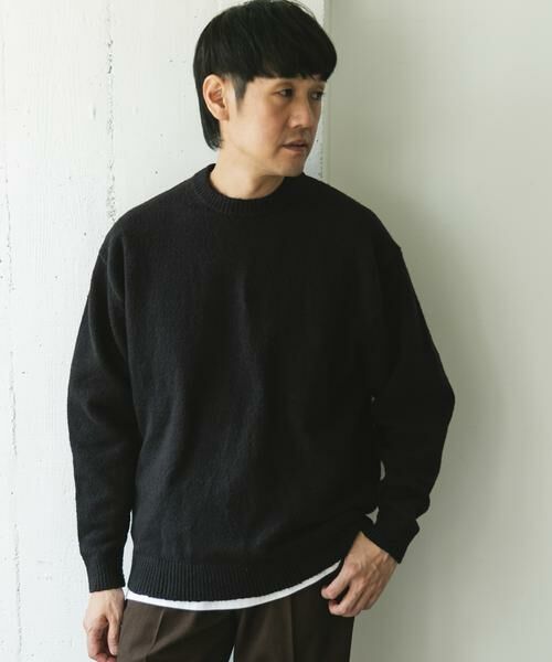 URBAN RESEARCH DOORS / アーバンリサーチ ドアーズ ニット・セーター | AIR FIT クルーネックニット | 詳細12