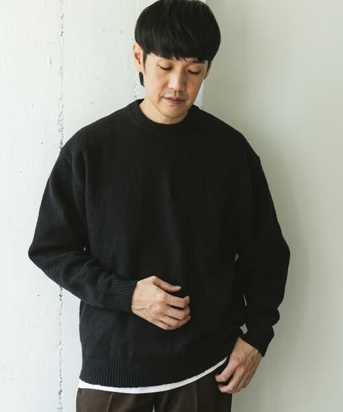 URBAN RESEARCH DOORS / アーバンリサーチ ドアーズ ニット・セーター | AIR FIT クルーネックニット | 詳細13
