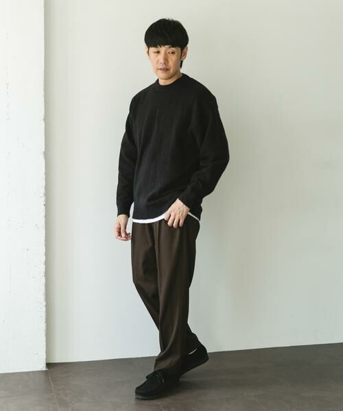 URBAN RESEARCH DOORS / アーバンリサーチ ドアーズ ニット・セーター | AIR FIT クルーネックニット | 詳細17
