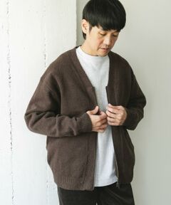 URBAN RESEARCH DOORS / アーバンリサーチ ドアーズ カーディガン・ボレロ | AIR FIT Vネックカーディガン
