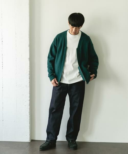 URBAN RESEARCH DOORS / アーバンリサーチ ドアーズ カーディガン・ボレロ | AIR FIT Vネックカーディガン | 詳細6