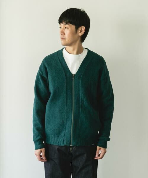 URBAN RESEARCH DOORS / アーバンリサーチ ドアーズ カーディガン・ボレロ | AIR FIT Vネックカーディガン | 詳細7