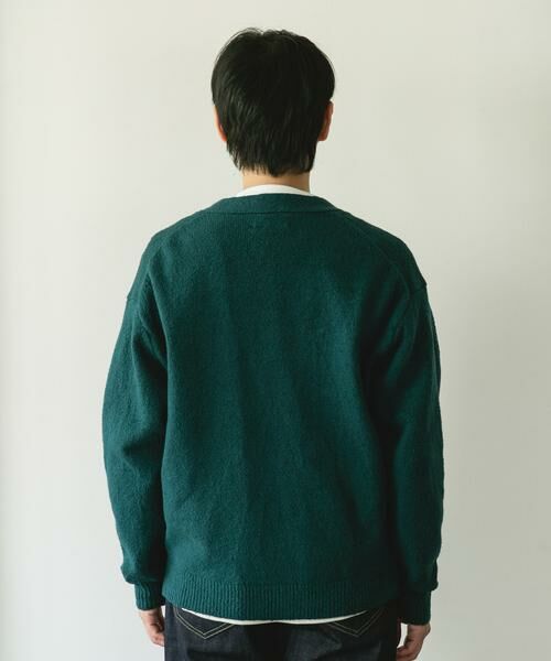 URBAN RESEARCH DOORS / アーバンリサーチ ドアーズ カーディガン・ボレロ | AIR FIT Vネックカーディガン | 詳細9