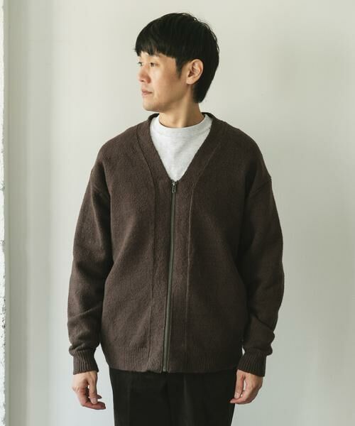 URBAN RESEARCH DOORS / アーバンリサーチ ドアーズ カーディガン・ボレロ | AIR FIT Vネックカーディガン | 詳細25