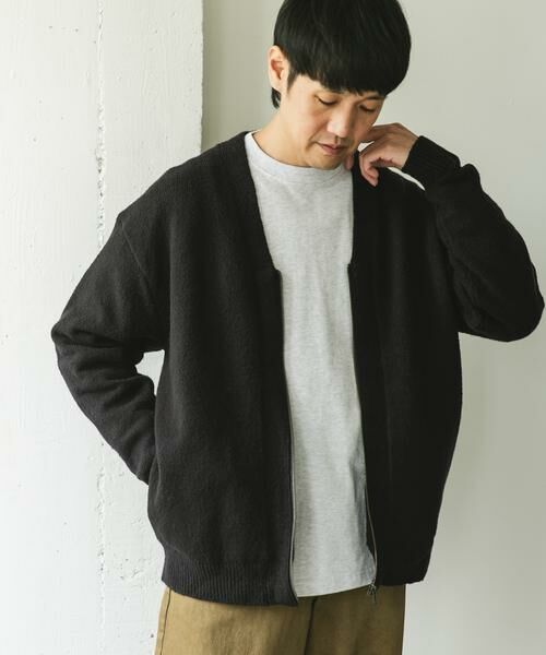 URBAN RESEARCH DOORS / アーバンリサーチ ドアーズ カーディガン・ボレロ | AIR FIT Vネックカーディガン | 詳細30
