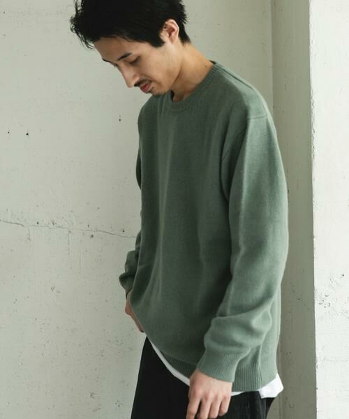 URBAN RESEARCH DOORS / アーバンリサーチ ドアーズ ニット・セーター | ハミルトンウールクルーネックニット | 詳細1