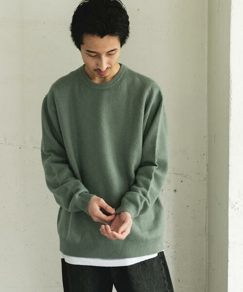 URBAN RESEARCH DOORS / アーバンリサーチ ドアーズ ニット・セーター | ハミルトンウールクルーネックニット | 詳細2