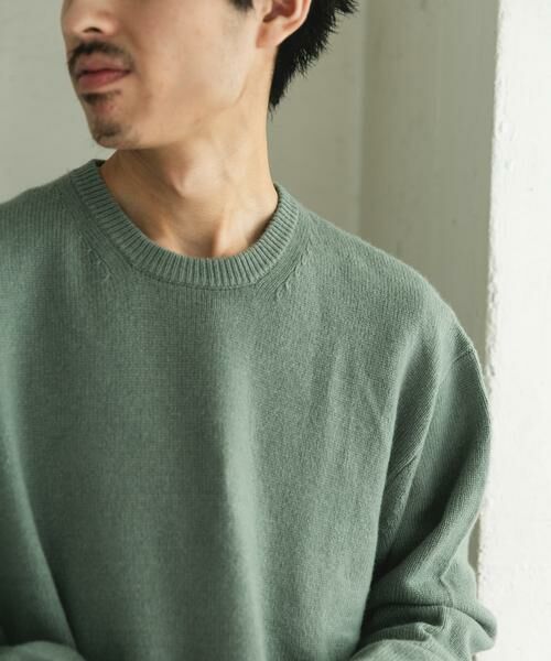 URBAN RESEARCH DOORS / アーバンリサーチ ドアーズ ニット・セーター | ハミルトンウールクルーネックニット | 詳細6