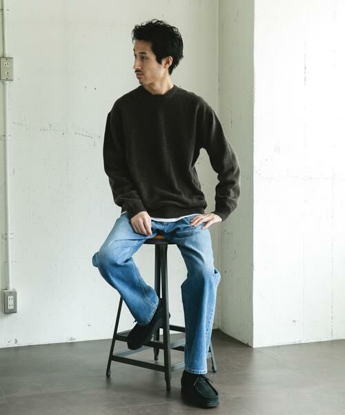 URBAN RESEARCH DOORS / アーバンリサーチ ドアーズ ニット・セーター | ハミルトンウールクルーネックニット | 詳細11