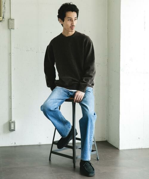 URBAN RESEARCH DOORS / アーバンリサーチ ドアーズ ニット・セーター | ハミルトンウールクルーネックニット | 詳細25