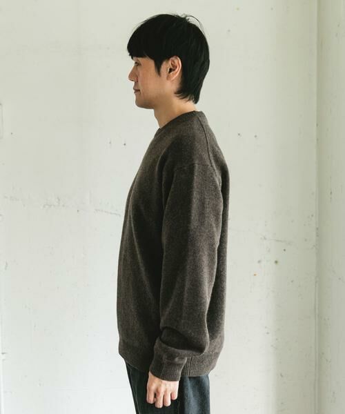 URBAN RESEARCH DOORS / アーバンリサーチ ドアーズ ニット・セーター | ハミルトンウールクルーネックニット | 詳細27