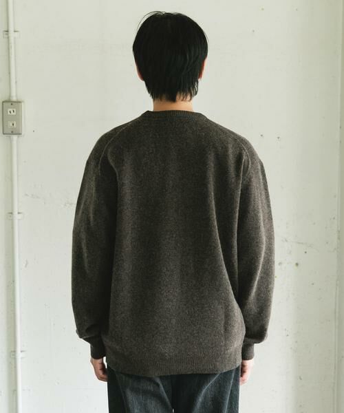 URBAN RESEARCH DOORS / アーバンリサーチ ドアーズ ニット・セーター | ハミルトンウールクルーネックニット | 詳細28