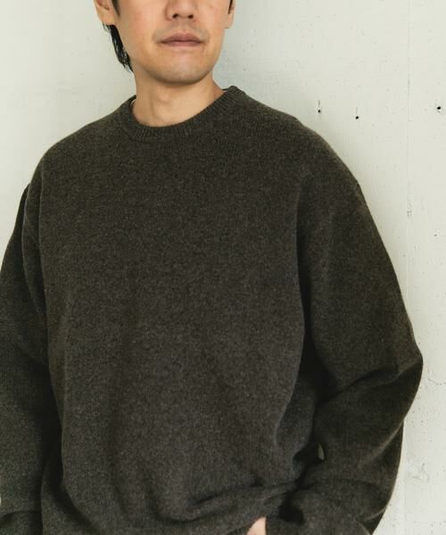 URBAN RESEARCH DOORS / アーバンリサーチ ドアーズ ニット・セーター | ハミルトンウールクルーネックニット | 詳細16