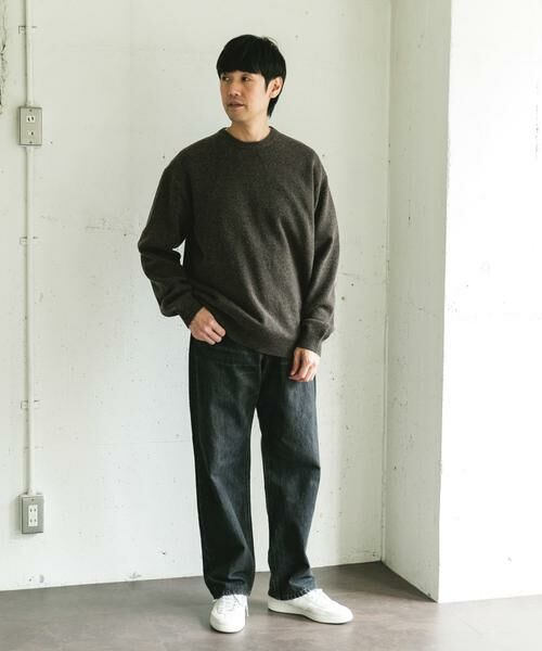 URBAN RESEARCH DOORS / アーバンリサーチ ドアーズ ニット・セーター | ハミルトンウールクルーネックニット | 詳細17