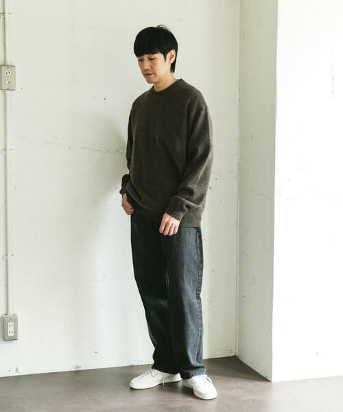 URBAN RESEARCH DOORS / アーバンリサーチ ドアーズ ニット・セーター | ハミルトンウールクルーネックニット | 詳細18
