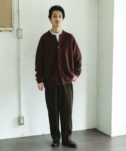 URBAN RESEARCH DOORS / アーバンリサーチ ドアーズ カーディガン・ボレロ | ハミルトンウールガーターカーディガン | 詳細13