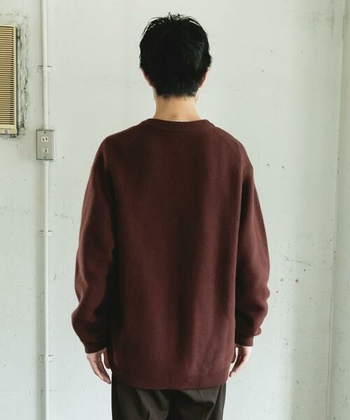 URBAN RESEARCH DOORS / アーバンリサーチ ドアーズ カーディガン・ボレロ | ハミルトンウールガーターカーディガン | 詳細17