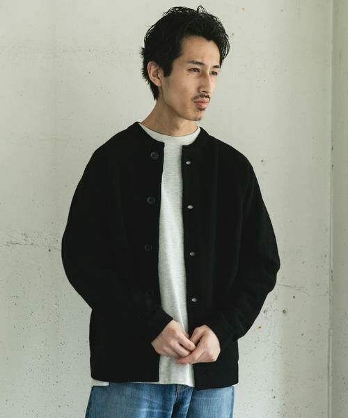 URBAN RESEARCH DOORS / アーバンリサーチ ドアーズ カーディガン・ボレロ | ハミルトンウールガーターカーディガン | 詳細29
